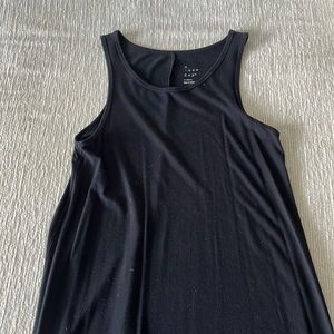 black t-shirt dress